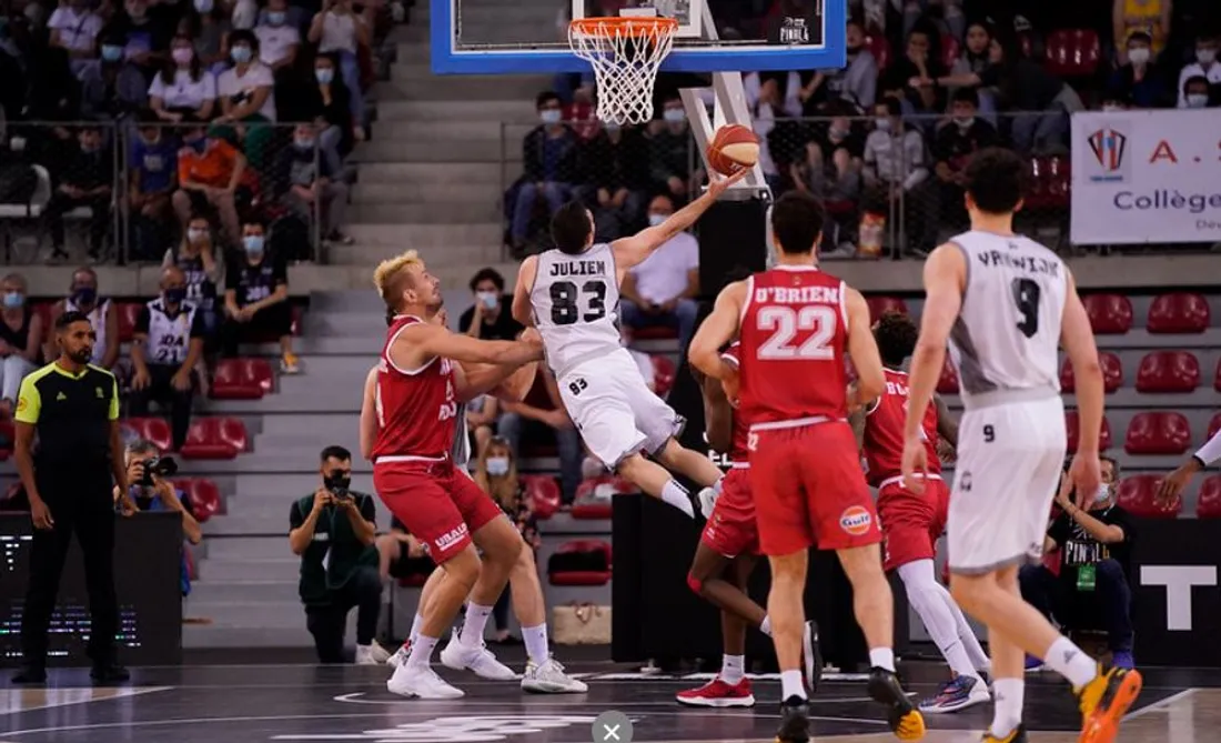 Les basketteurs dijonnais se sont imposés ce jeudi 79-68 face à Monaco 